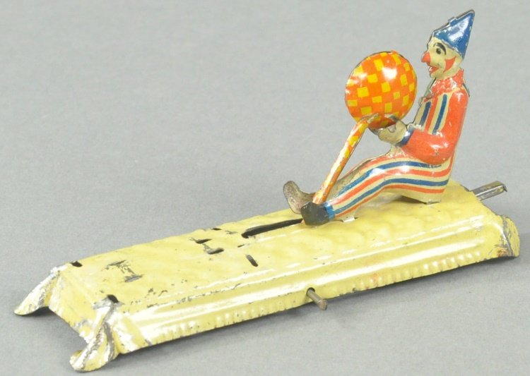 MEIER CLOWN WITH BALL PENNY TOY (1 of 2)