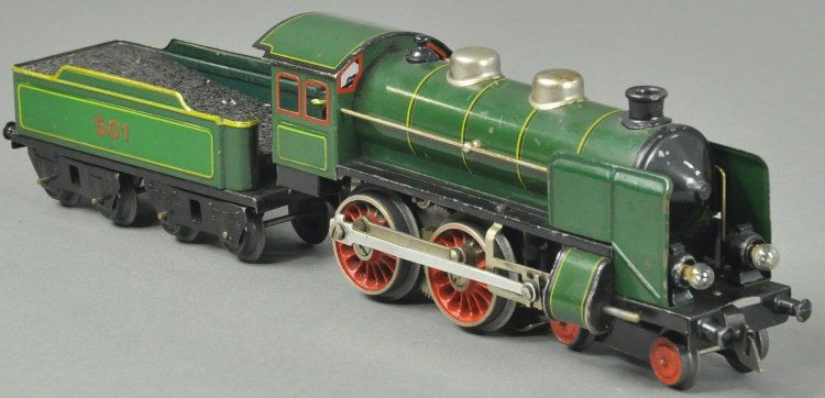 DOLL 4-4-0 'O' GAUGE LOCOMOTIVE (1 of 2)
