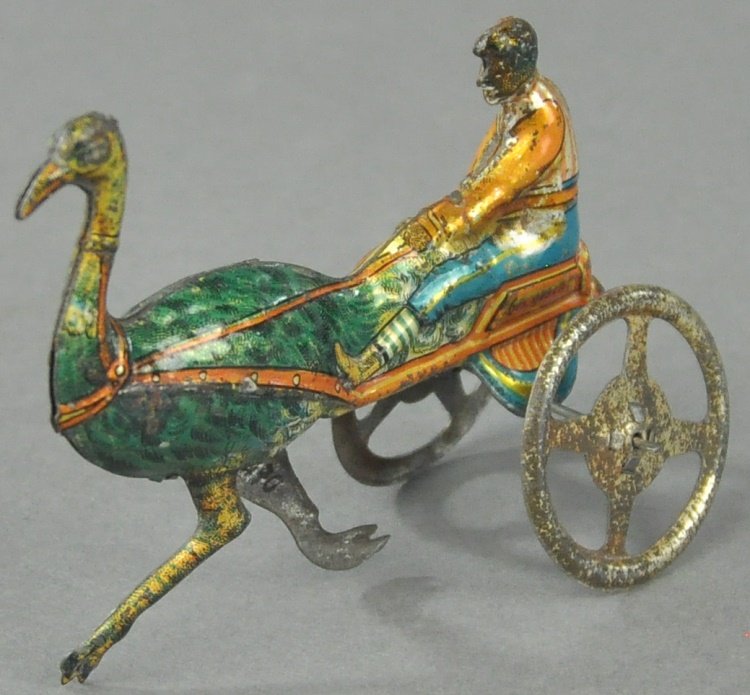 MEIER OSTRICH CART PENNY TOY (1 of 2)