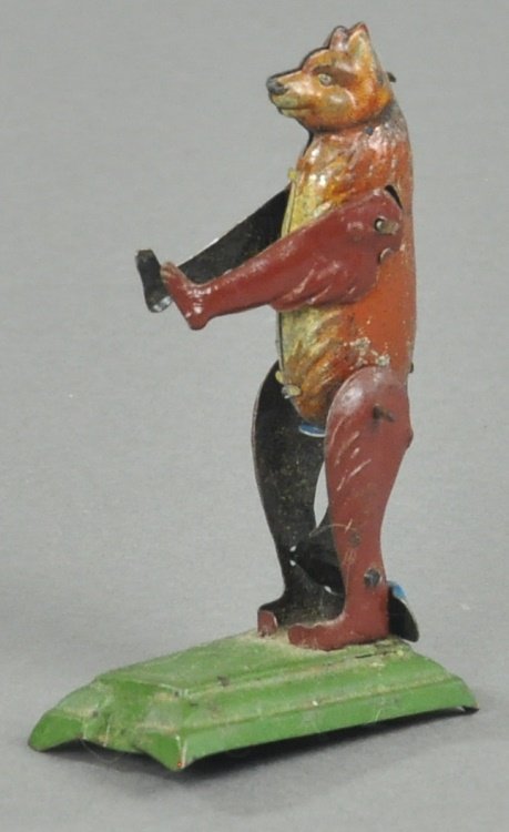 STANDING MECHANICAL BEAR PENNY TOY (1 of 5)