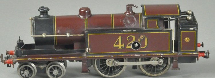 BING CLOCKWORK 4-4-0 ENGINE (1 of 3)