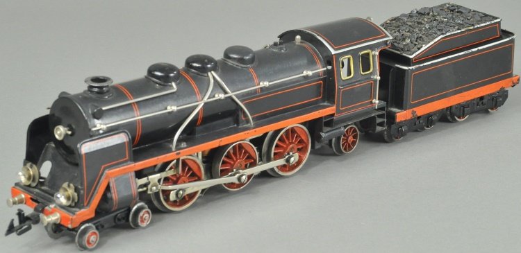 BING 4-6-2 STEAM TYPE PACIFIC LOCOMOTIVE & TENDER (1 of 4)