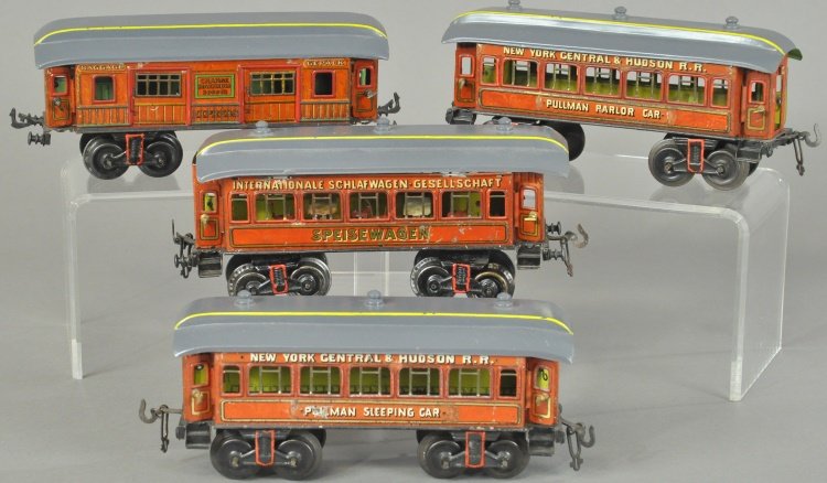 BING 'O' GAUGE TRAIN CARS (1 of 2)