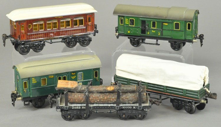 MARKLIN 'O' GAUGE TRAIN CAR LOT (1 of 2)