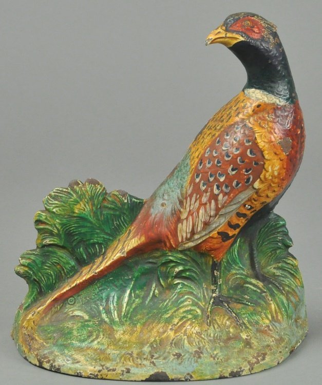 PHEASANT DOORSTOP (1 of 2)