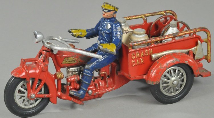 HUBLEY MOTORCYCLE CRASH CAR (1 of 3)