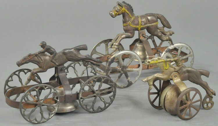 HORSE AND STEEPLE CHASE BELL TOYS (1 of 2)