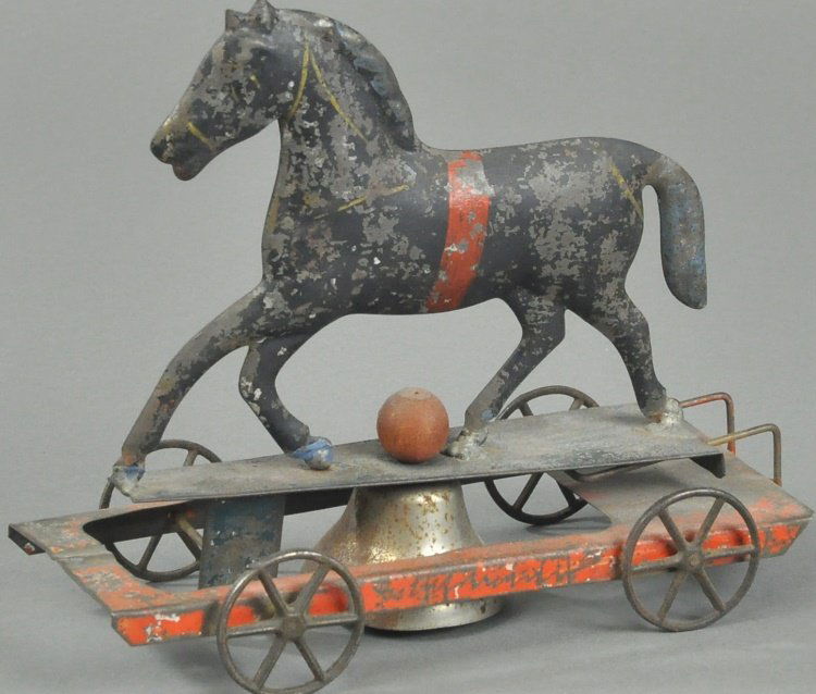 HORSE ON PLATFORM TOY (1 of 2)