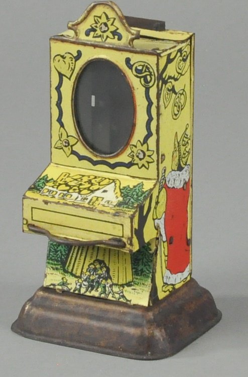 VENDING BANK - OVAL WINDOW PRETZEL TREE (1 of 2)