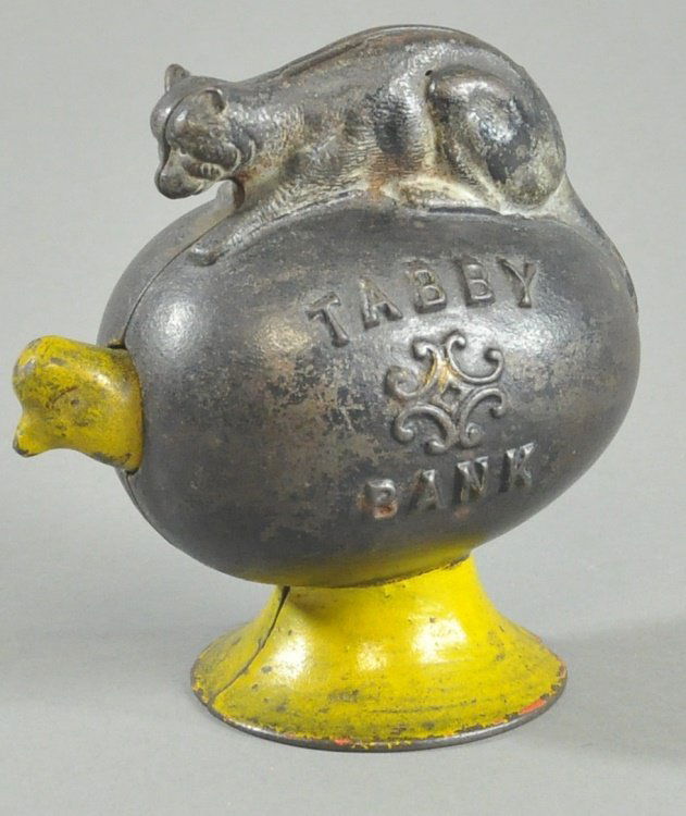 TABBY MECHANICAL BANK (1 of 2)