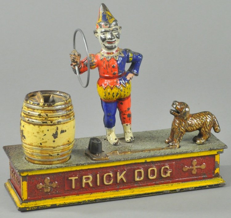 TRICK DOG MECHANICAL BANK (1 of 3)