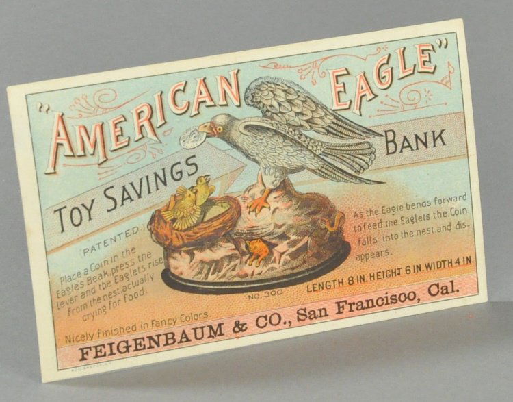 EAGLE & EAGLETS TRADE CARD (1 of 2)