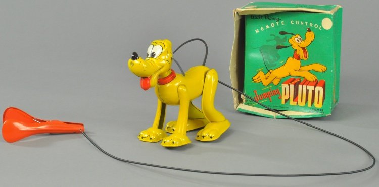BOXED DISNEY JUMPING PLUTO TOY (1 of 3)