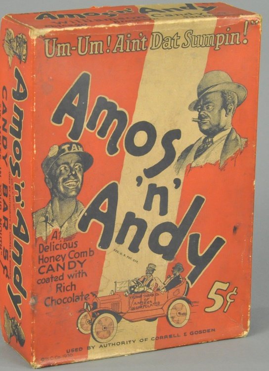 AMOS 'N ANDY 5 CENT CANDY BOX (1 of 4)