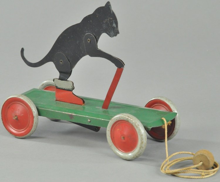 BLACK CAT PULL TOY (1 of 2)