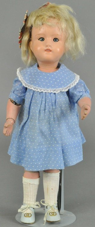 RARE SCHOENHUT DOLL WITH SLEEP EYES (1 of 2)