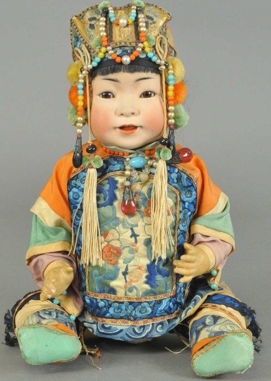 ALL ORIGINAL KESTNER ASIAN BOY DOLL (1 of 3)
