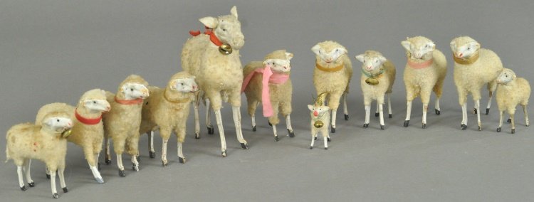 LOT OF TWELVE SHEEP (1 of 2)