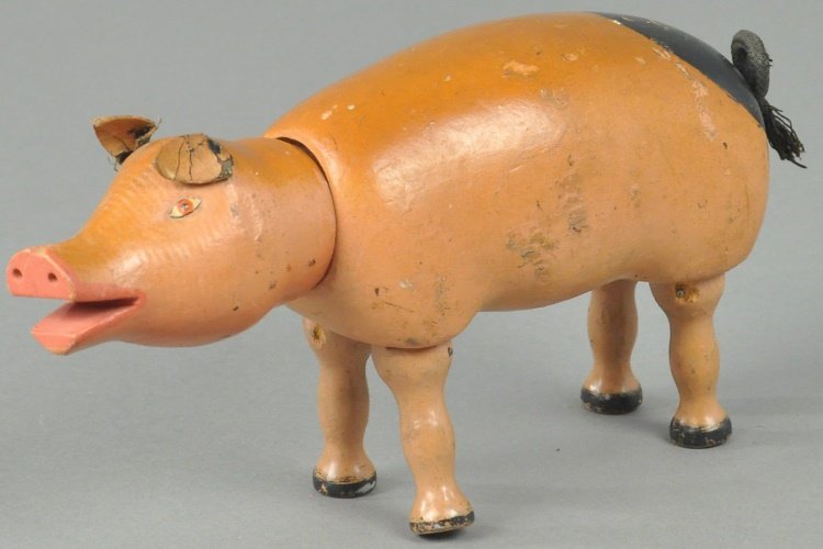 SCHOENHUT HUMPTY DUMPTY CIRCUS PIG (1 of 3)