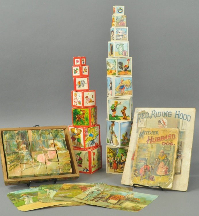 CHILDREN'S BLOCKS AND BOOKS (1 of 4)