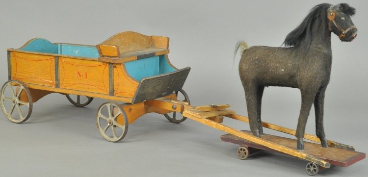 EARLY HORSE DRAWN WAGON (1 of 2)