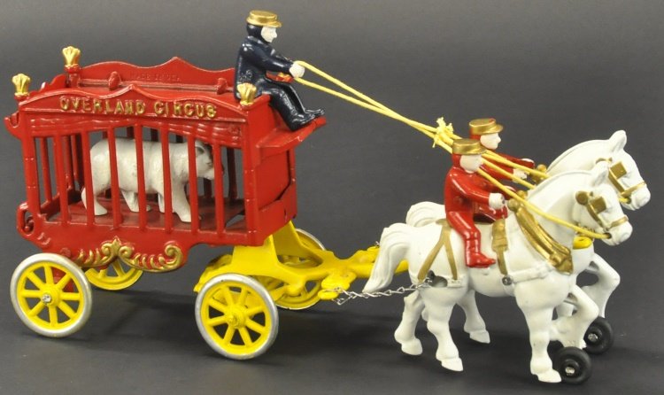 KENTON OVERLAND CIRCUS CAGE WAGON (1 of 3)