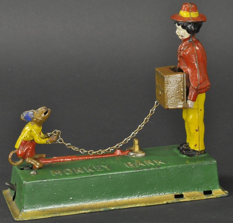 MONKEY MECHANICAL BANK (1 of 2)