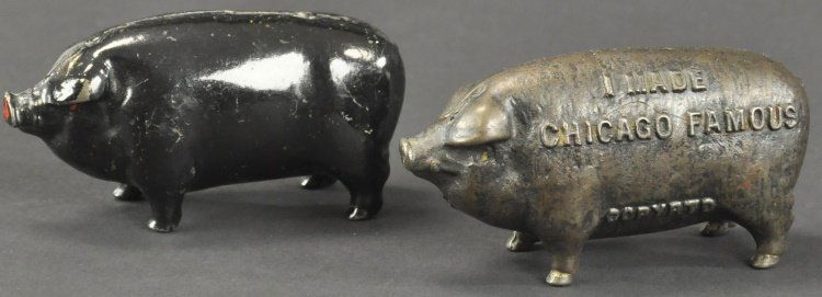 LOT OF TWO PIG STILL BANKS (1 of 2)
