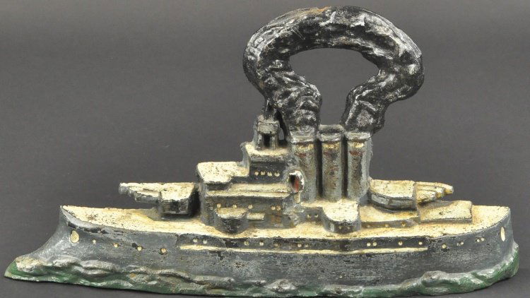 BATTLESHIP DOORSTOP (1 of 2)