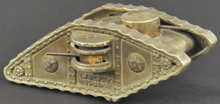 U.S.A. LIBERTY TANK STILL BANK (1 of 2)