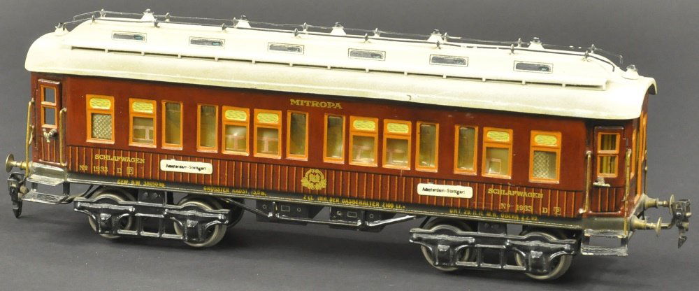 MARKLIN I GAUGE TEAK MITROPA SCHLAFWAGEN. (1 of 2)