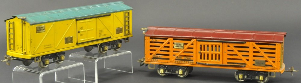 LOT OF TWO IVES FREIGHT CARS (1 of 2)