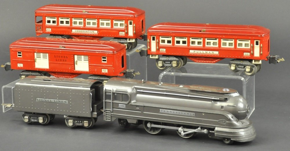 LIONEL NO. 238E ENGINE AND CARS (1 of 2)