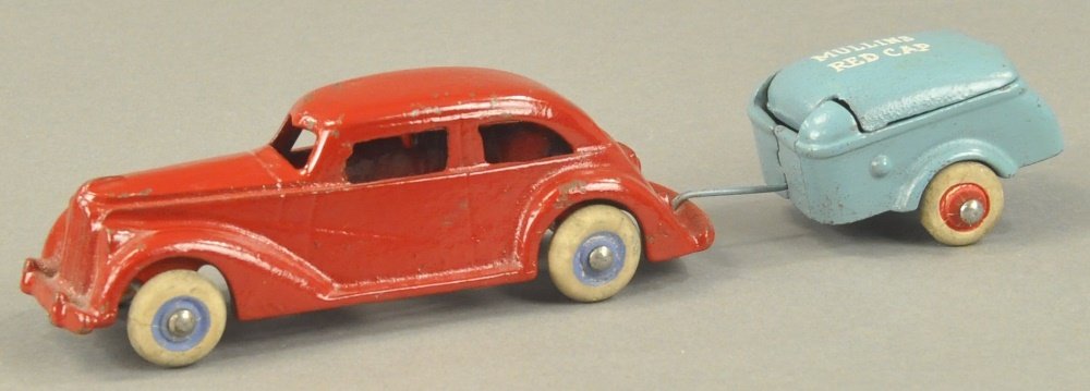 ARCADE SEDAN w/MULLINS RED CAP TRAILER (1 of 2)