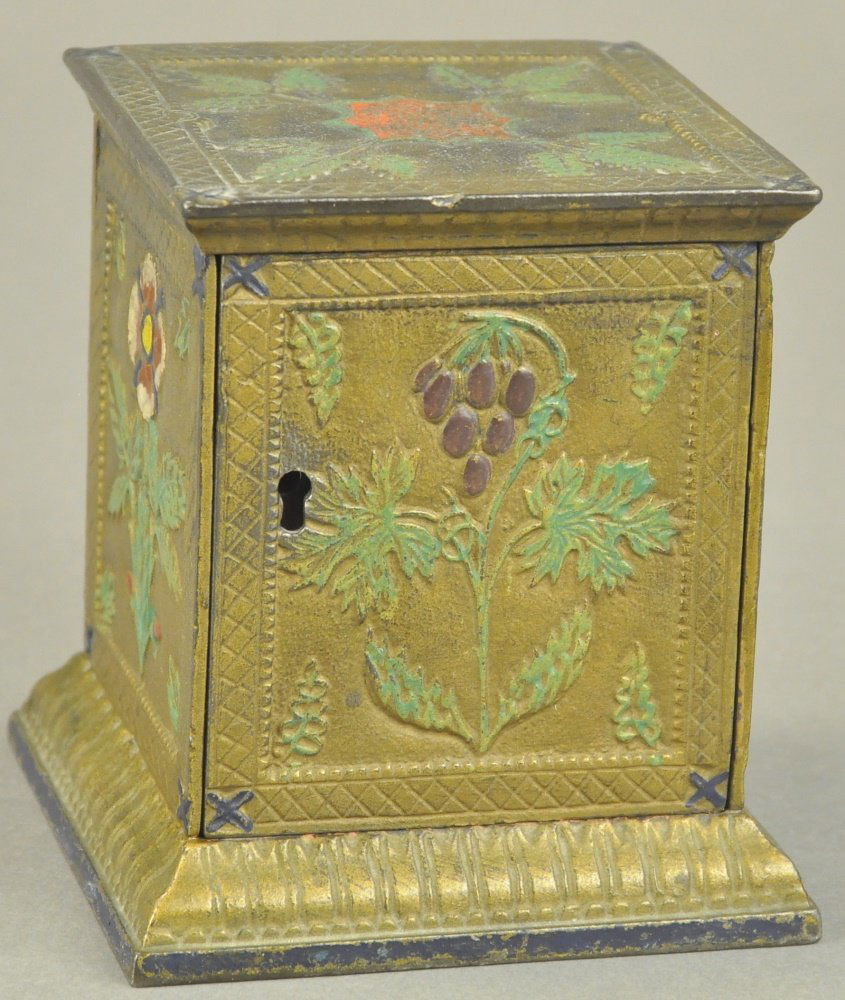 FLORAL SAFE STILL BANK (1 of 2)