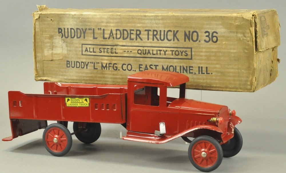 BUDDY 'L' LADDER TRUCK No. 36 (1 of 2)