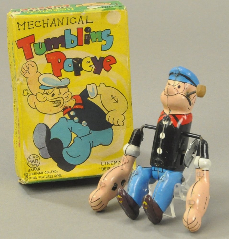TUMBLING POPEYE w/BOX (1 of 2)