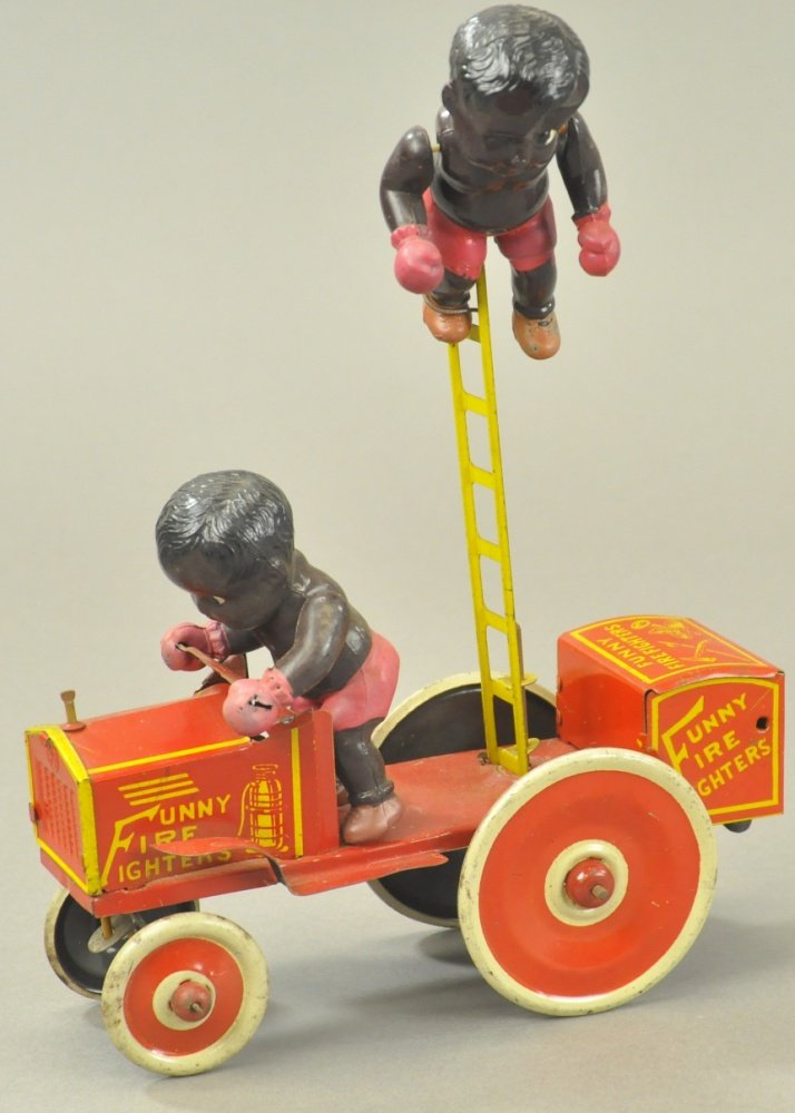 MARX FUNNY FIRE FIGHTERS (1 of 2)