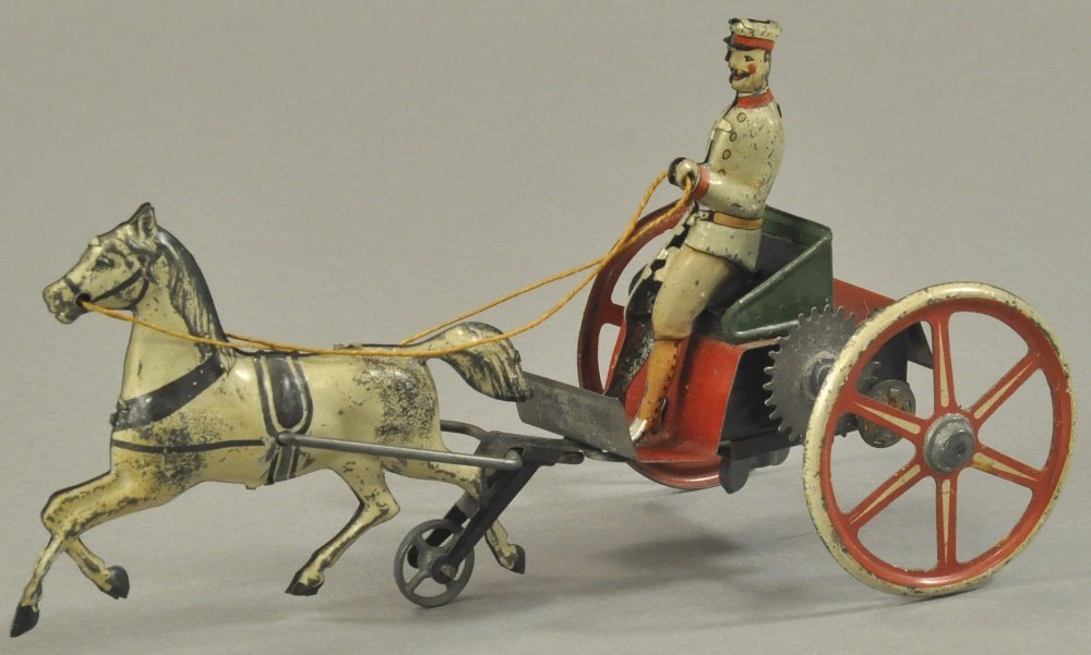 HORSE DRAWN CART WITH MAN (1 of 2)