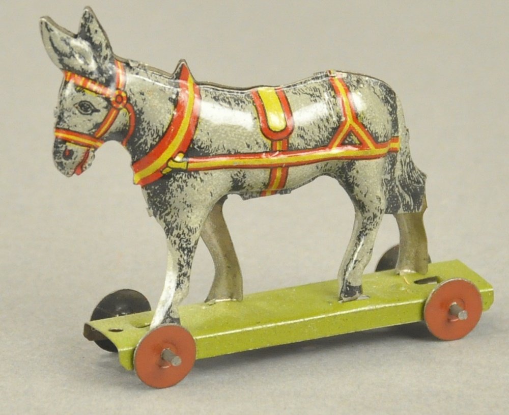 MEIER DONKEY ON PLATFORM PENNY TOY (1 of 2)