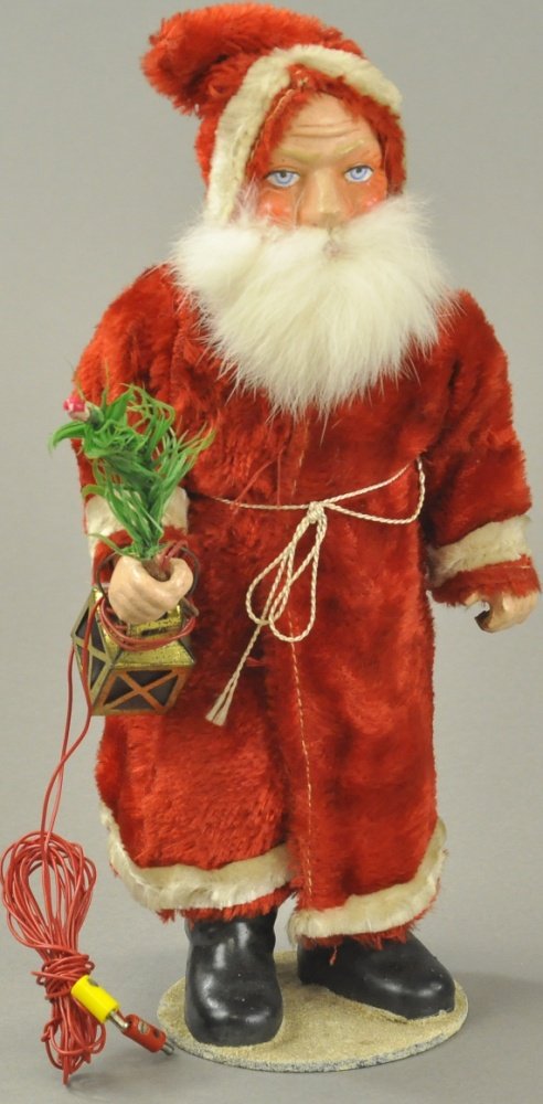 SANTA CLAUS w/ELECTRIC LANTERN (1 of 2)