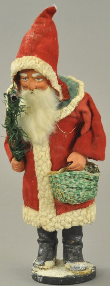 GERMAN SANTA CLAUS CANDY CONTAINER (1 of 2)