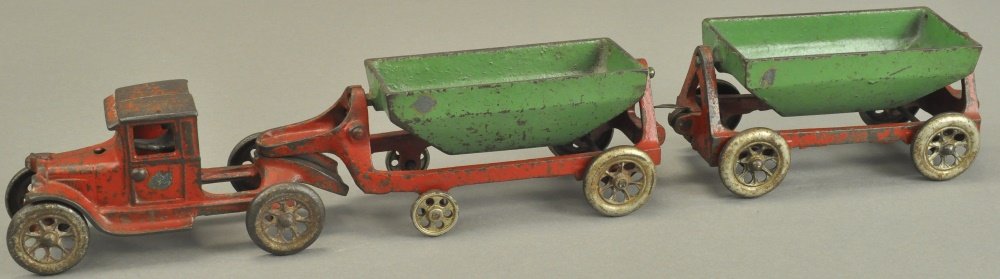 ARCADE TRUCK WITH SIDE DUMP TRAILER (1 of 2)