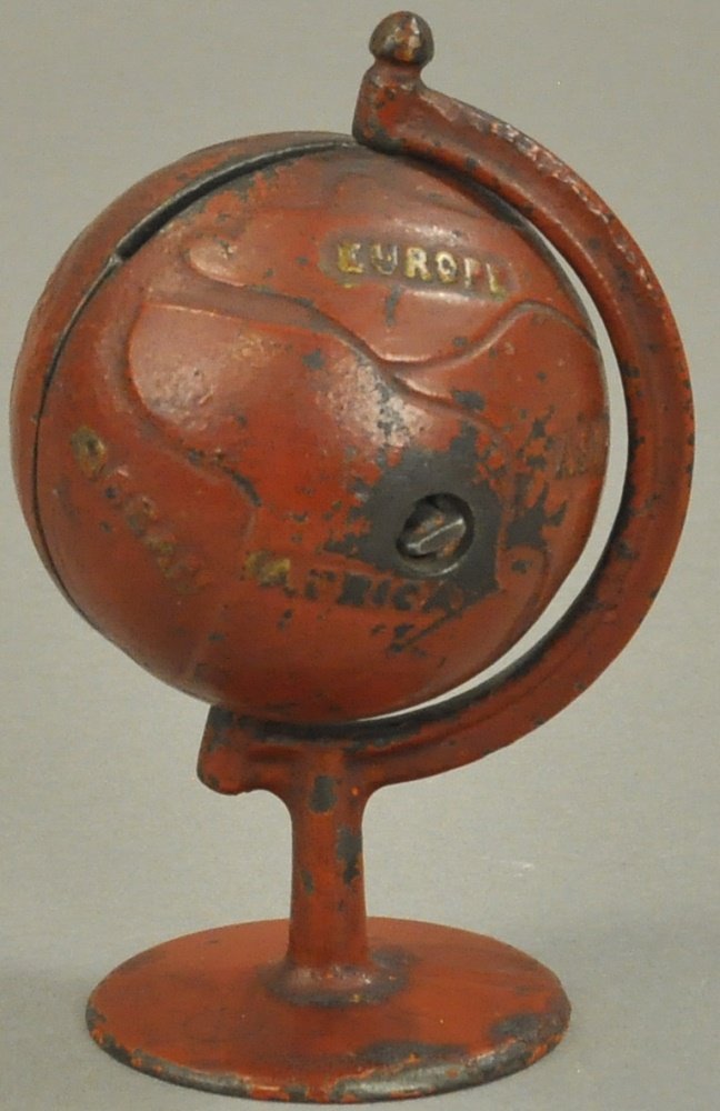 RED GLOBE ON ARC STILL BANK (1 of 2)