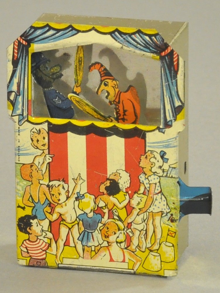 PUNCH & JUDY SEMI-MECHANICAL BANK (1 of 2)