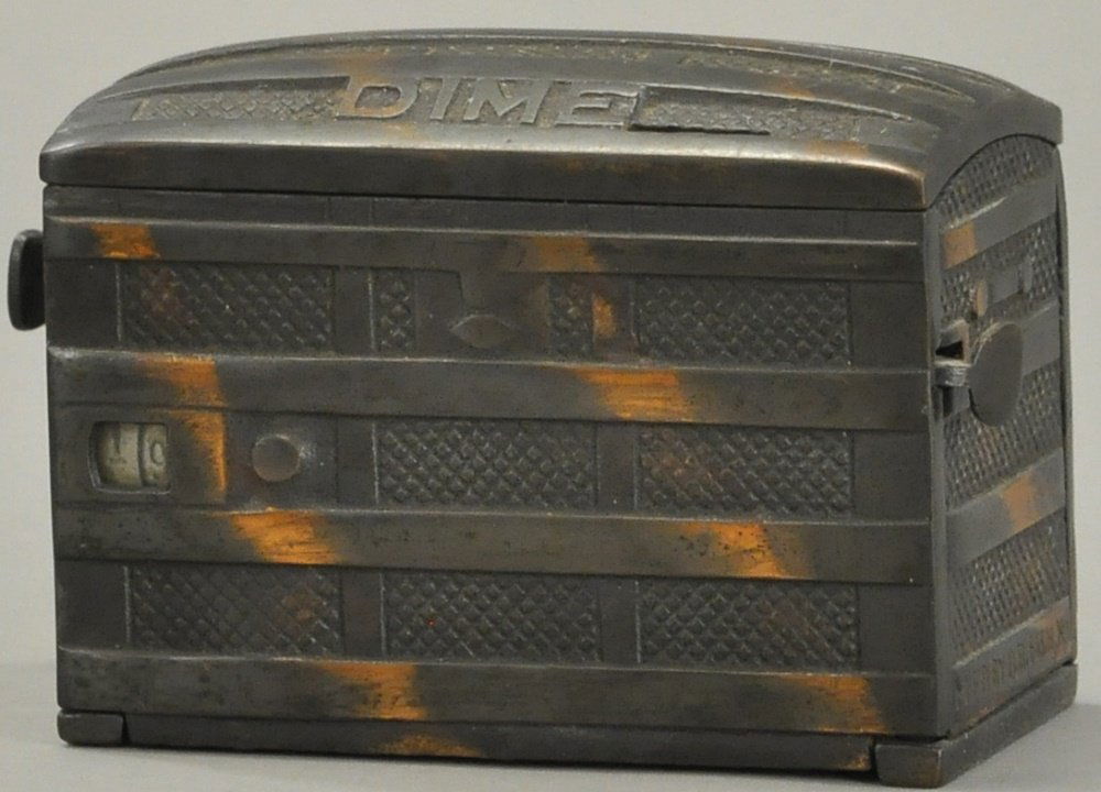 DIME AND CENT REGISTERING STILL BANK (1 of 2)