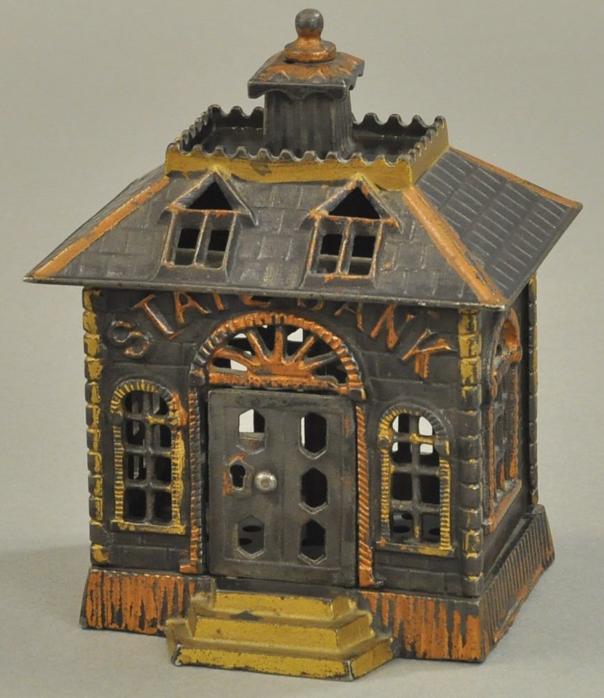 LARGE LETTERS STATE STILL BANK (1 of 2)