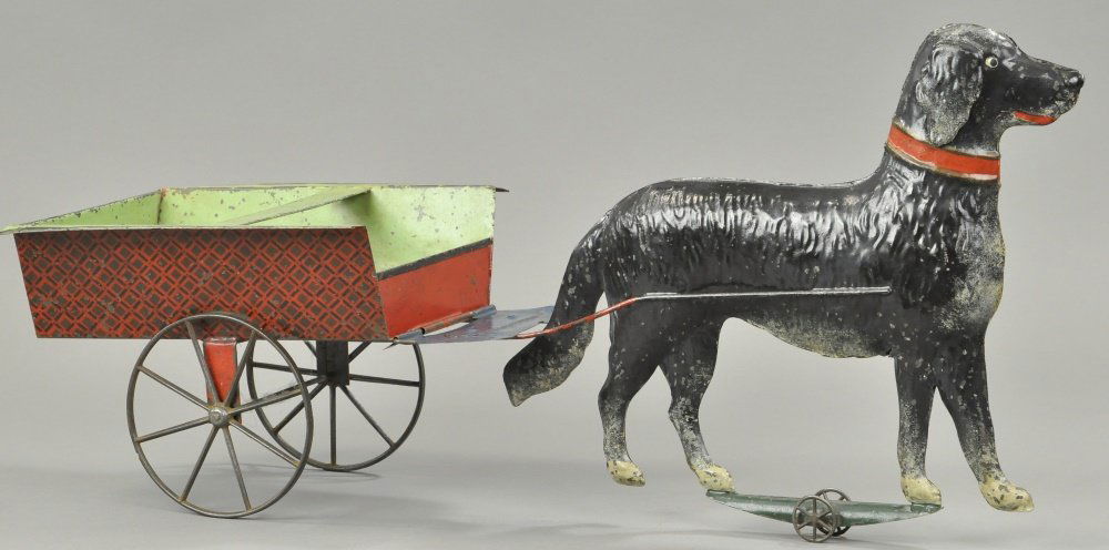 GEORGE BROWN OVERSIZED DOG CART (1 of 2)
