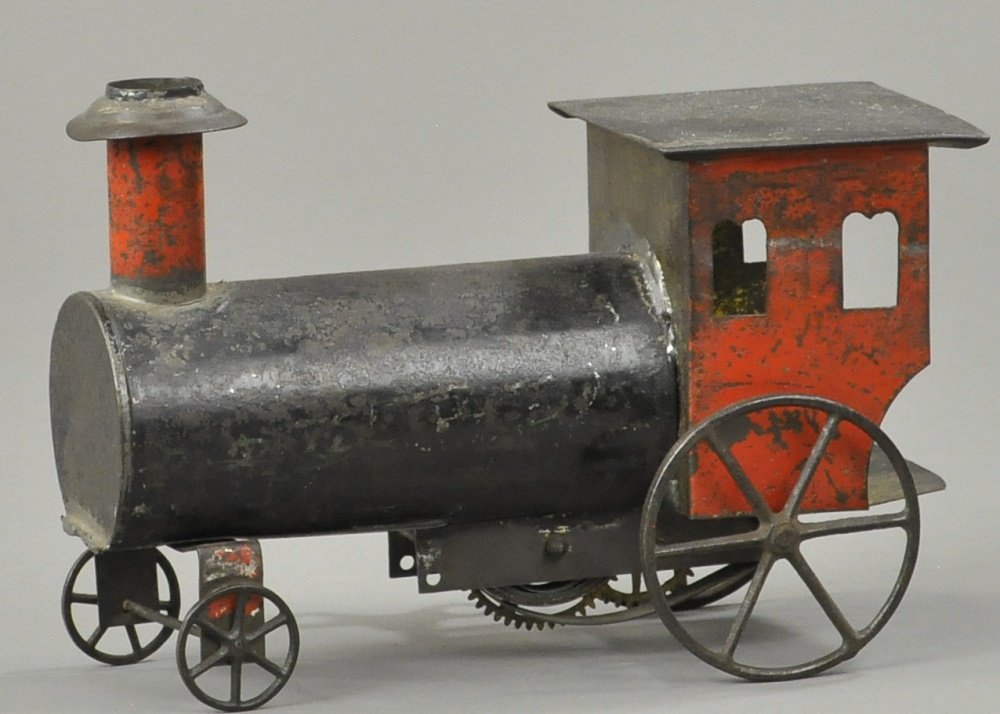 IVES BOSS CLOCKWORK LOCOMOTIVE (1 of 3)