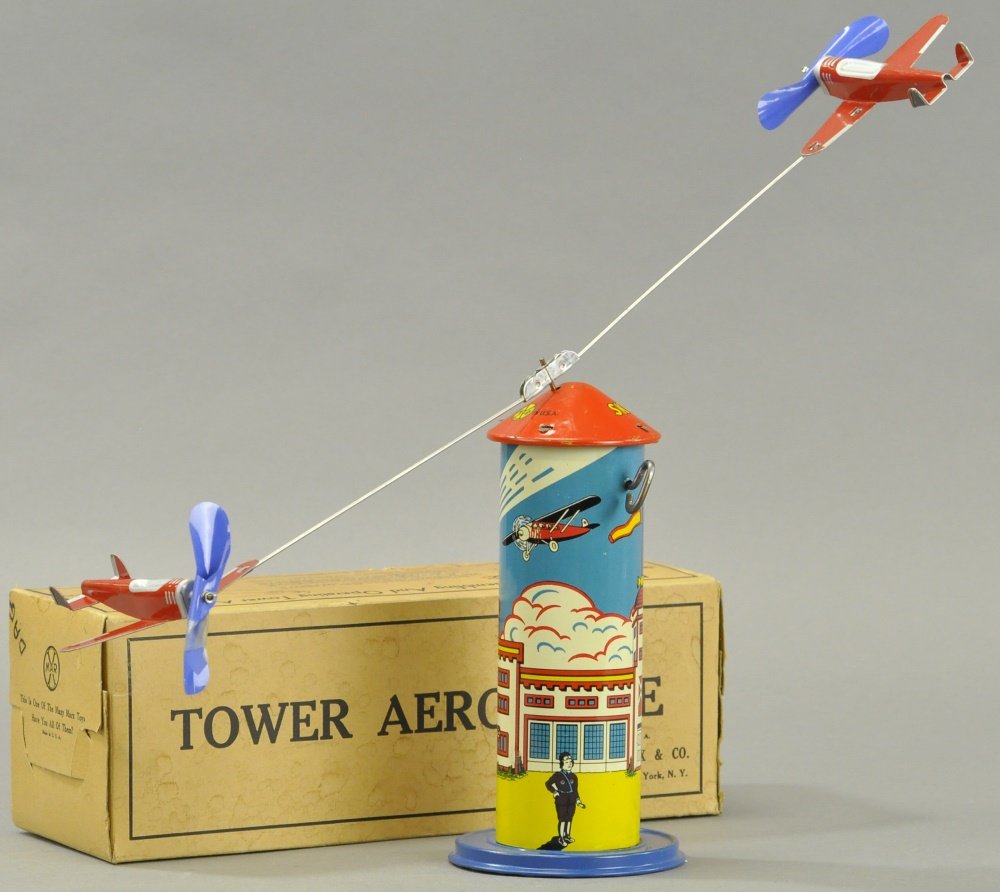 MARX SKY HAWK WITH BOX (1 of 2)